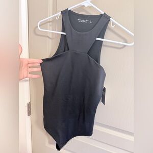 Abercrombie & Fitch Black Sleeveless Top